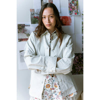 Studio Nicholson Paso Shirt in Bone