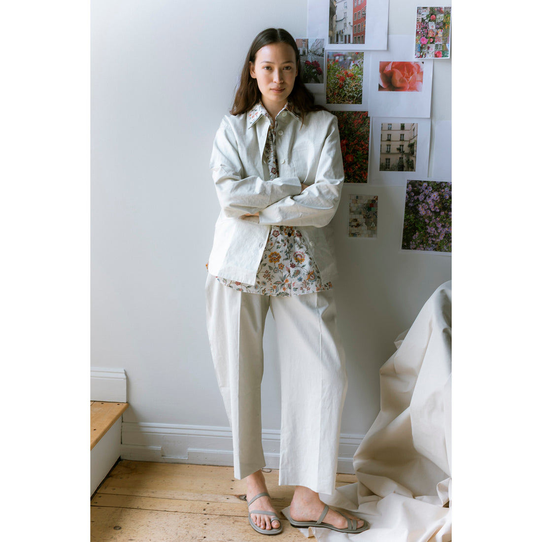 Studio Nicholson Minos Pants in Bone