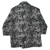 Henrik Vibskov Dimout Coat in Black 3D White