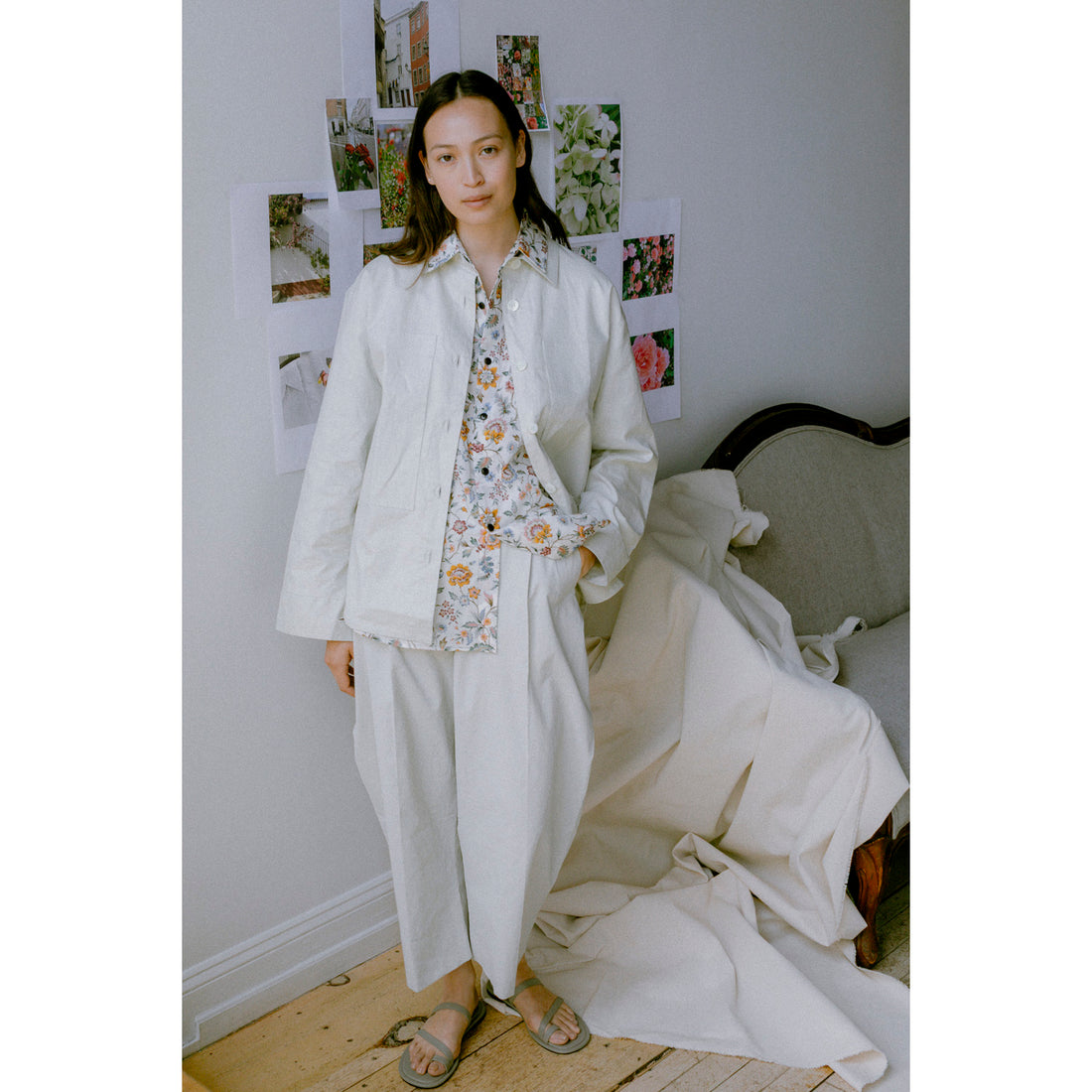 Studio Nicholson Minos Pants in Bone