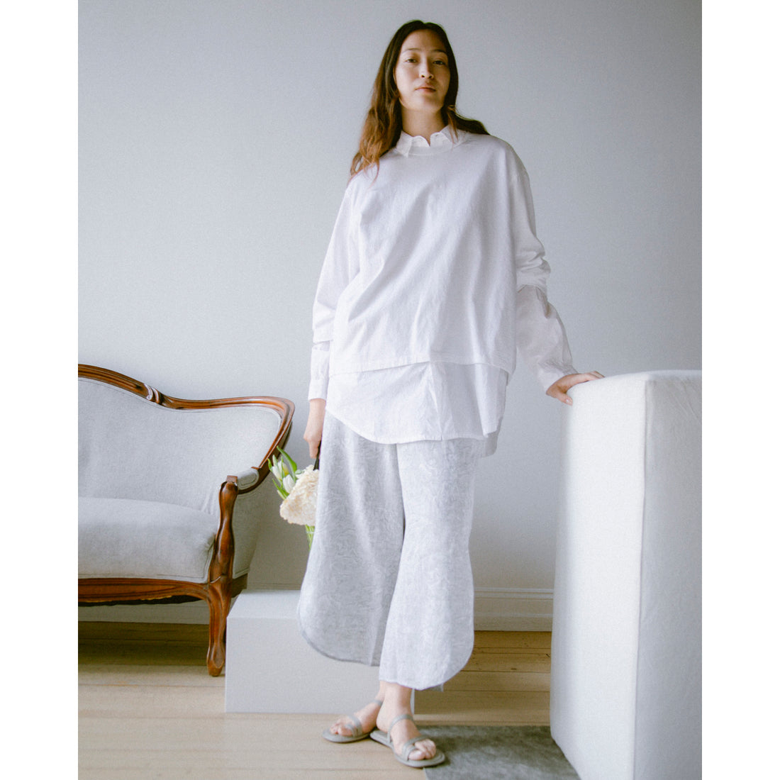 Labo.Art Dera Shirt in White