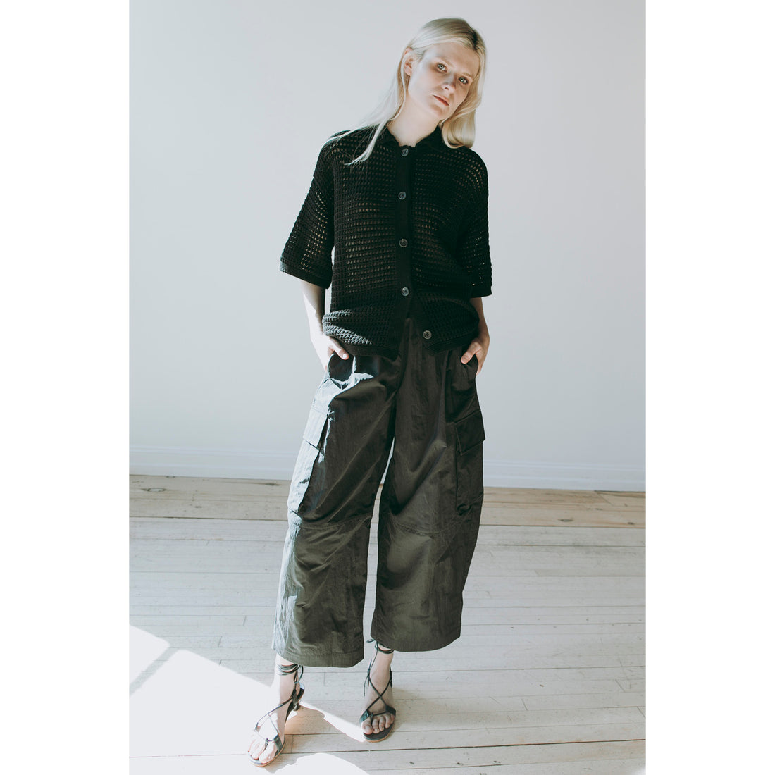 Fabiana Pigna Troba Pant in Onyx