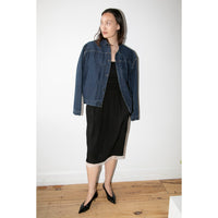 Chimala Unisex Amoskeag Selvedge Denim Short Jacket in Dark Wash