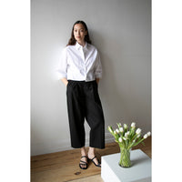 Maria McManus Pleat Front Trouser in Black