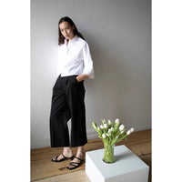 Maria McManus Pleat Front Trouser in Black