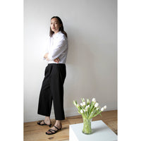Maria McManus Pleat Front Trouser in Black