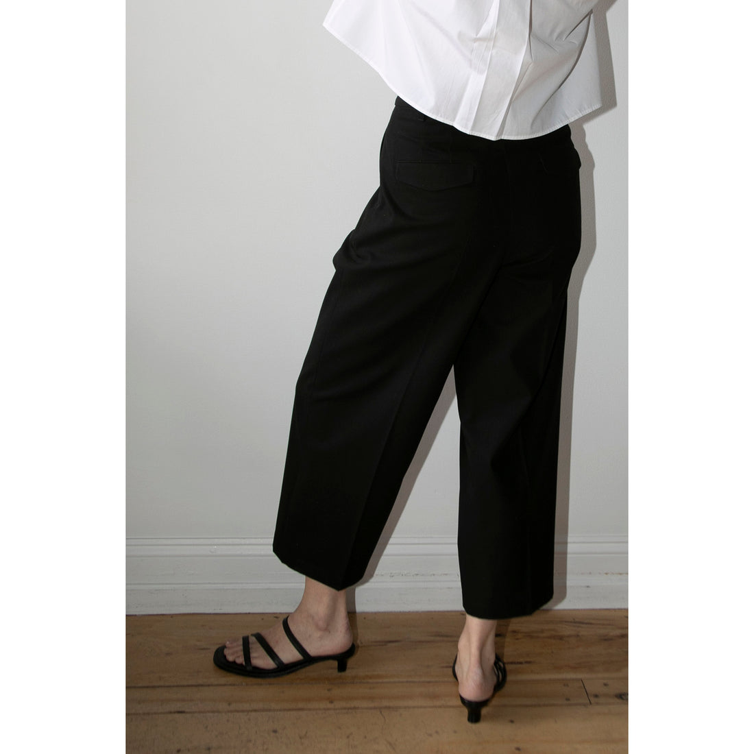 Maria McManus Pleat Front Trouser in Black