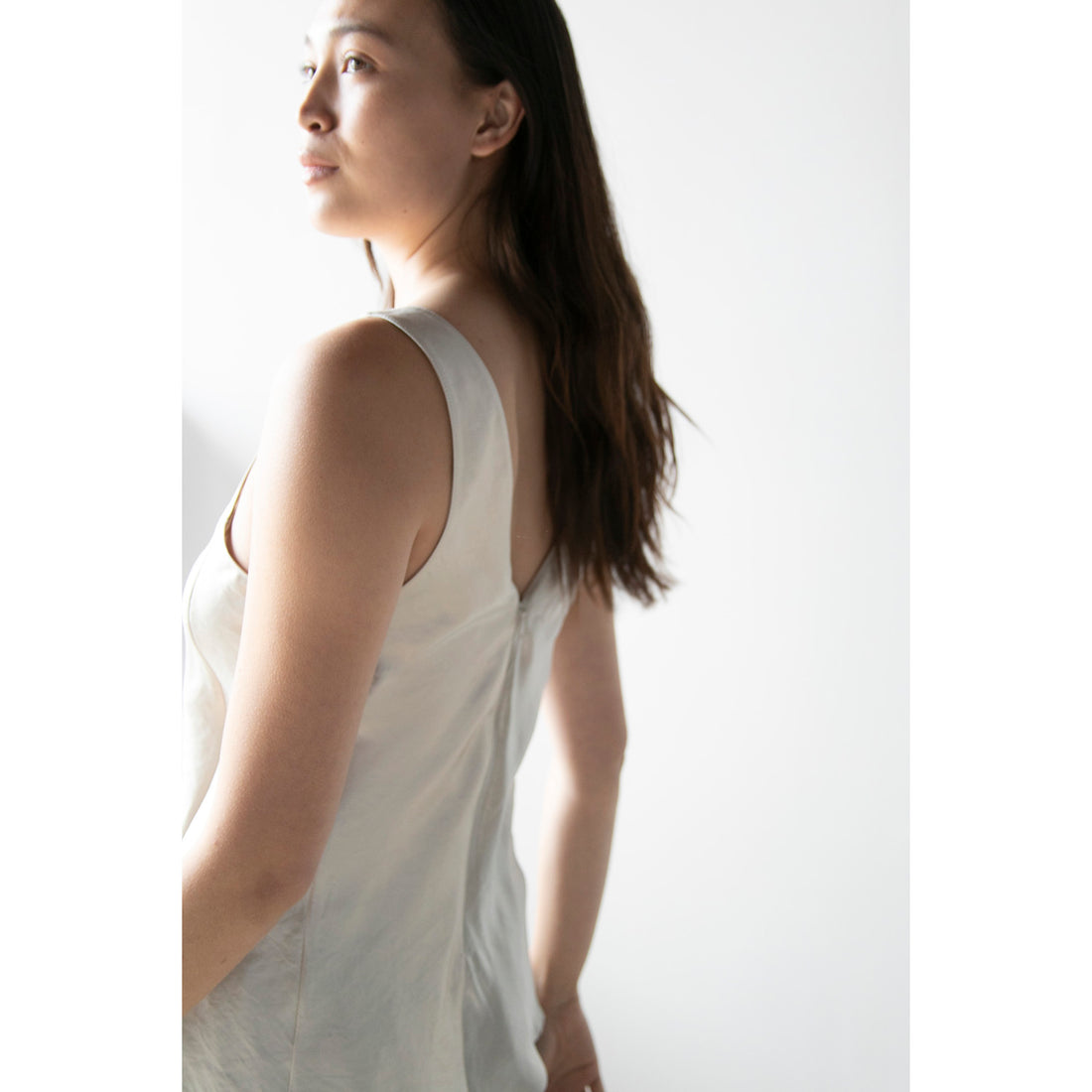 Maria McManus Deep V Tunic in Champagne