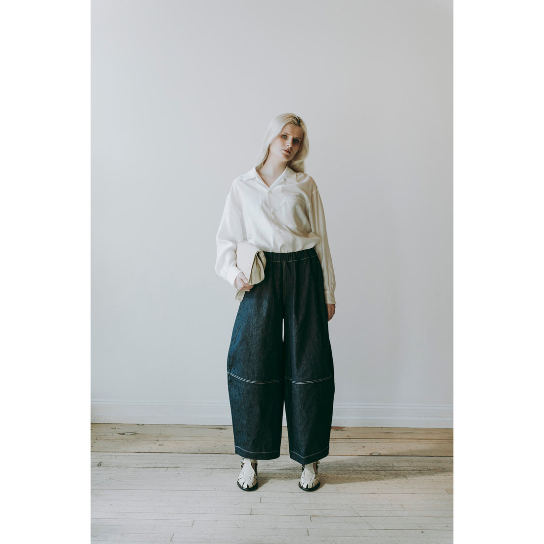 Nicholson & Nicholson Oscar Top in Off White