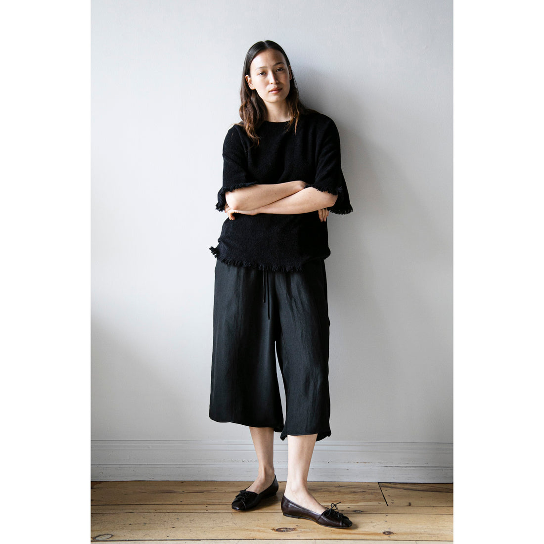 Maria McManus Basketball Culotte in Black
