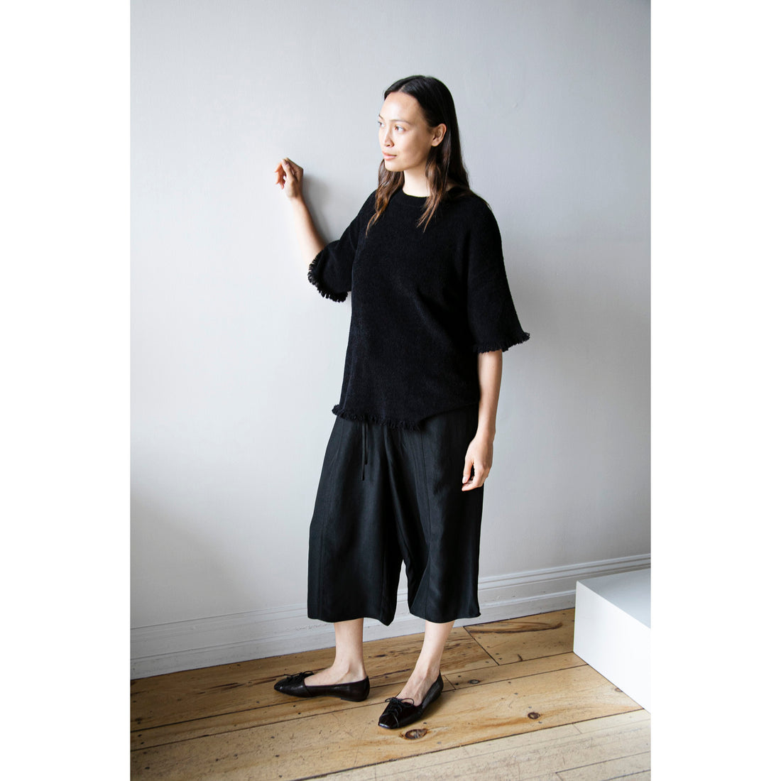 Maria McManus Basketball Culotte in Black
