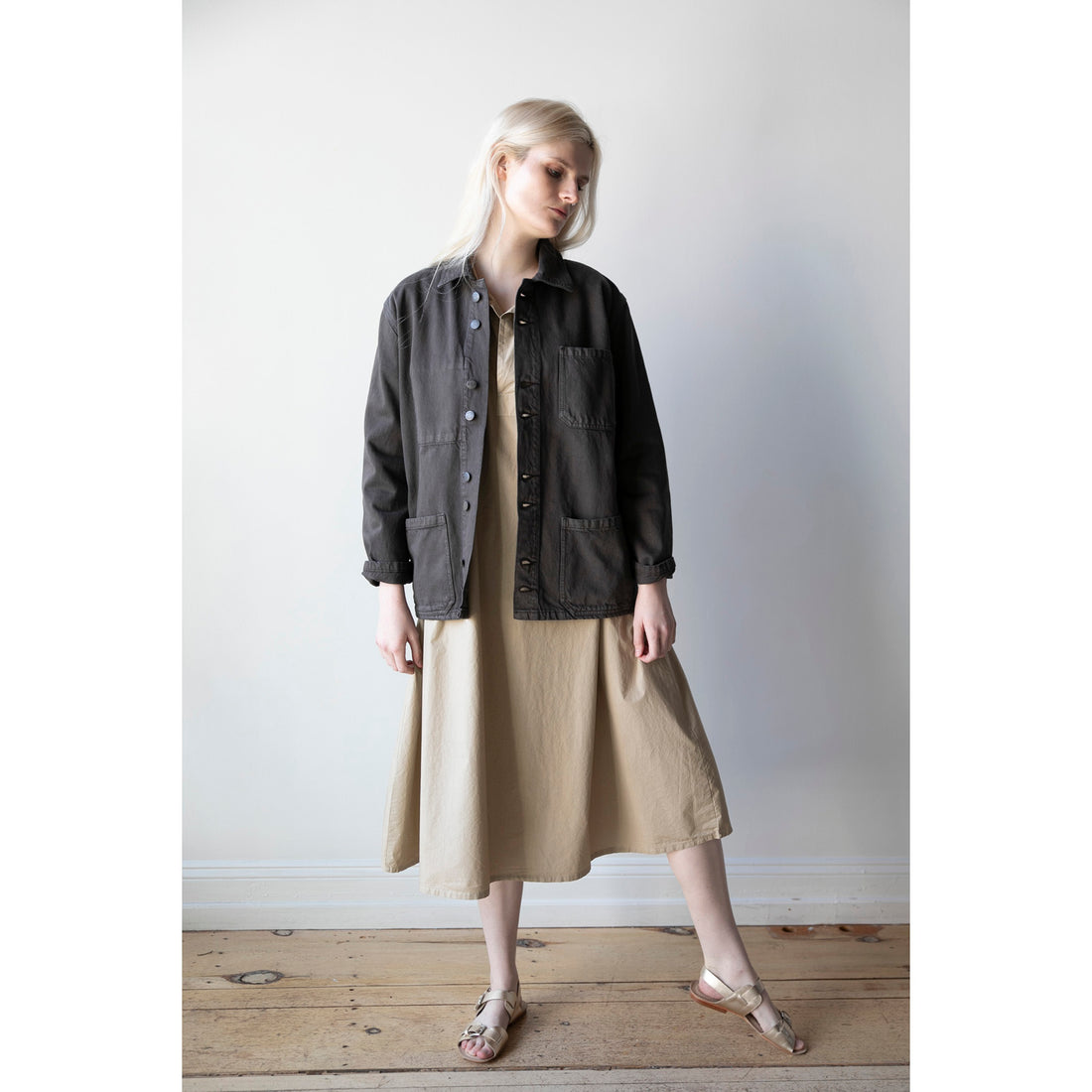 Kallmeyer Jacques Worker Jacket in Truffle