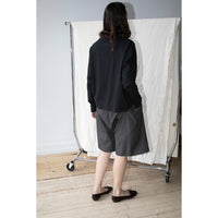 Studio Nicholson Loop Long Sleeve T-Shirt in Black