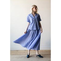Apiece Apart Hanne Tie Maxi Skirt in Sun Butter
