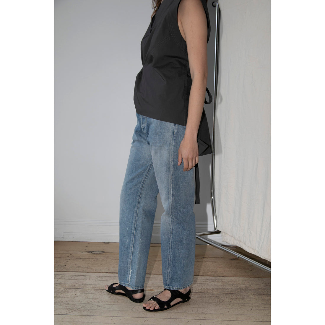 Chimala 13.5oz Selvedge Denim Vintage Straight Cut in Smoky Blue