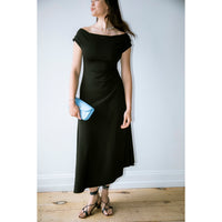 Apiece Apart Marles Off the Shoulder Dress in Black
