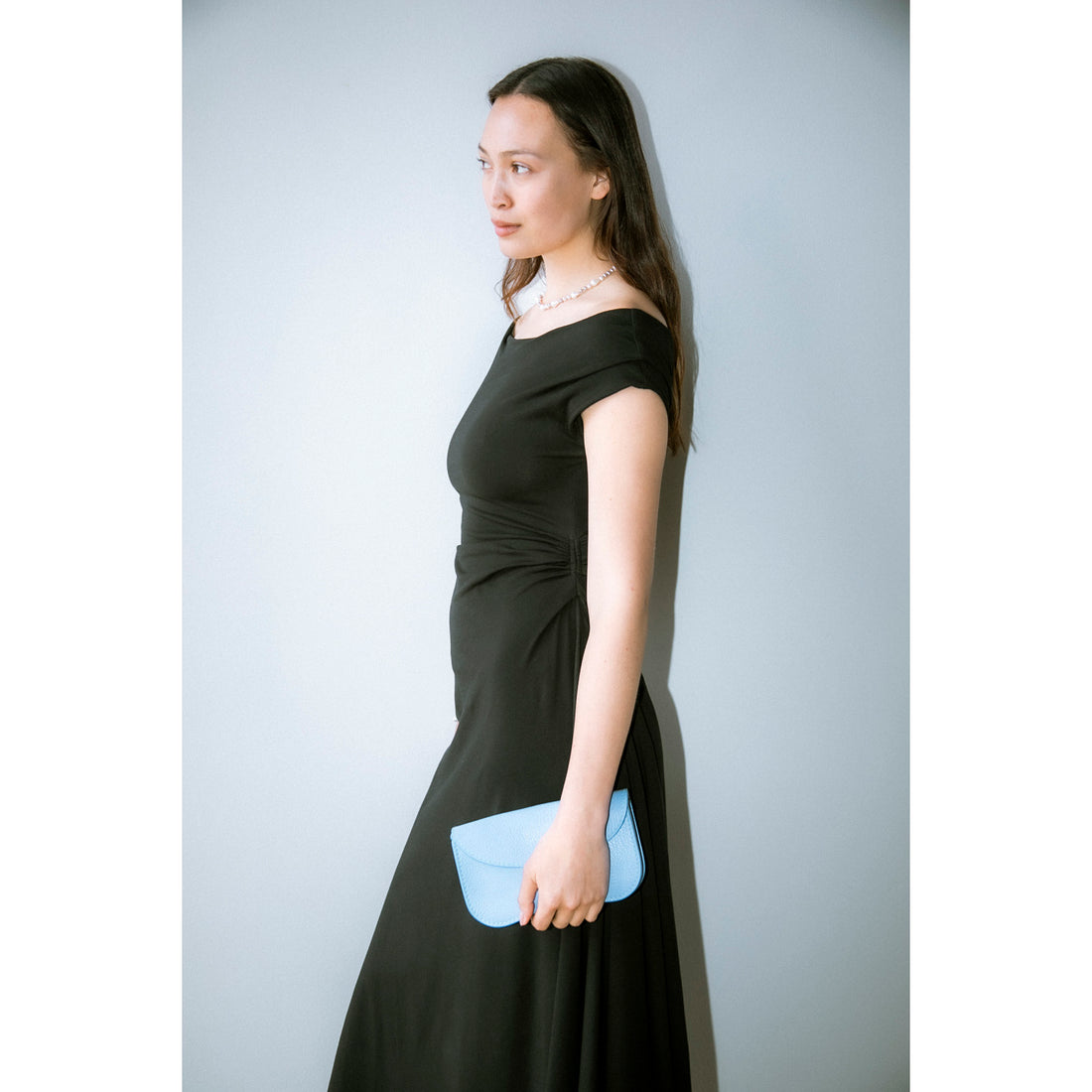 Apiece Apart Marles Off the Shoulder Dress in Black