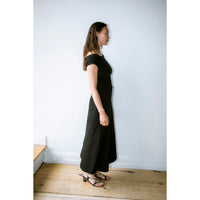 Apiece Apart Marles Off the Shoulder Dress in Black