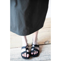 Hereu Lina Woven Sandal in Black