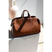 Lindquist Rhodes Duffel in Leather Brown