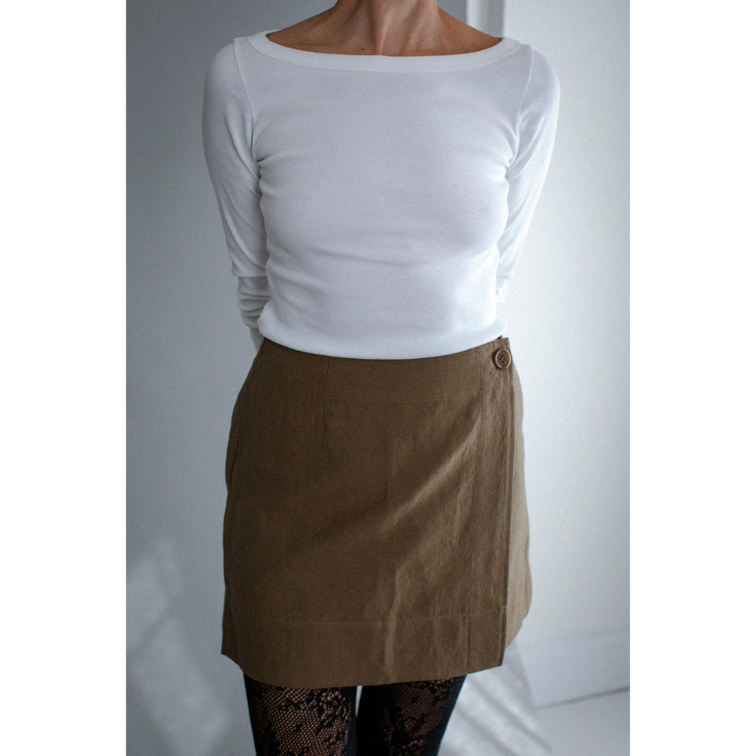 Flore Flore Steffi Tee in White