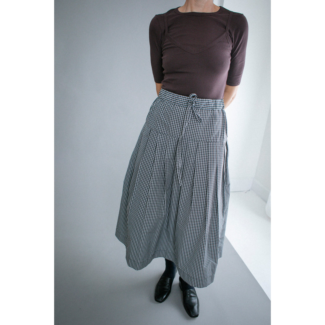 Flore Flore Anna Tee in Choco Plum