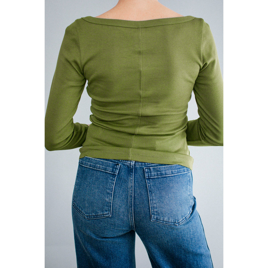 Flore Flore Steffi Tee in Pickle