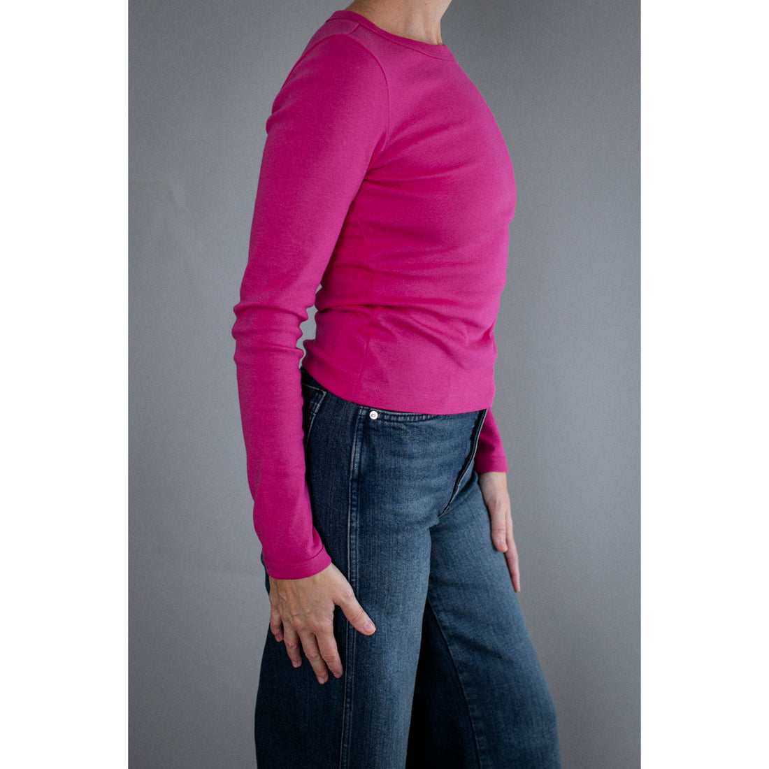 Flore Flore Max Tee in Fuchsia