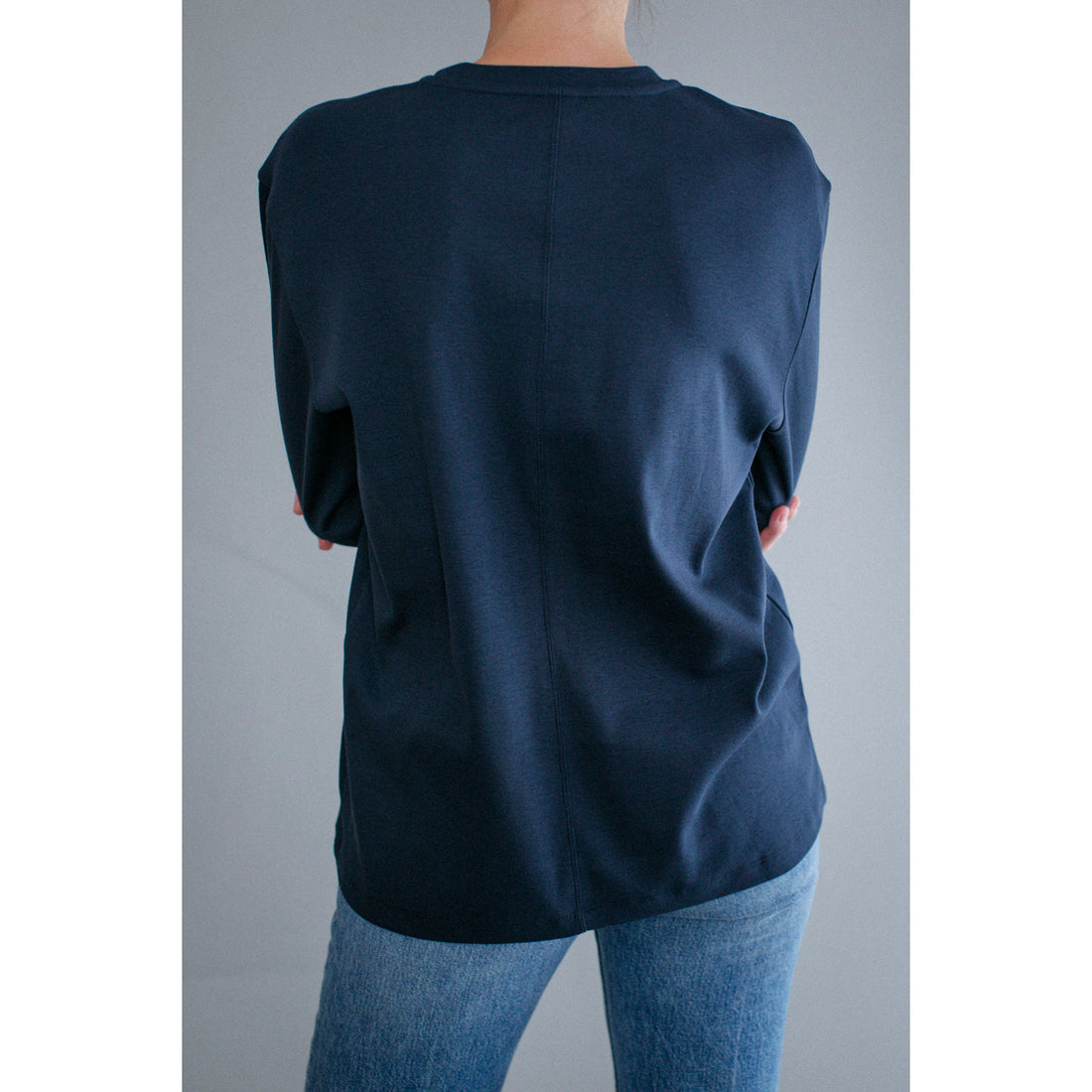 Flore Flore Maggie Longsleeve in Navy