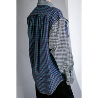 Kasmaria Combo Shirt with Tie in Check Combo