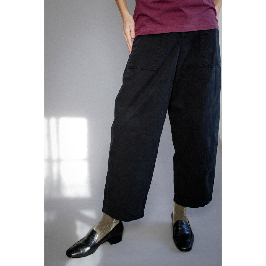 Shaina Mote Painter Pant in Onyx