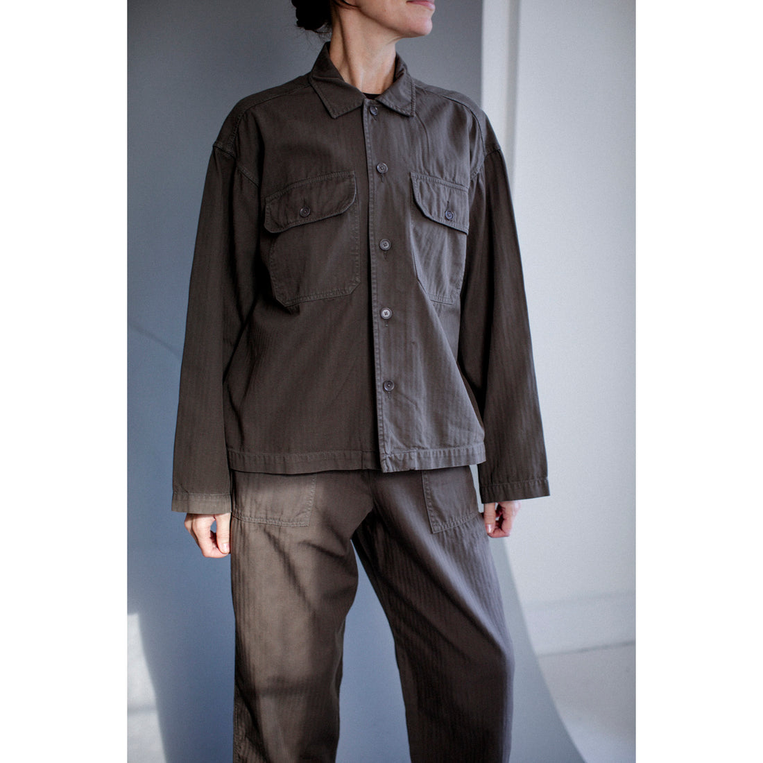 Shaina Mote Highlands Shirt in Ermine