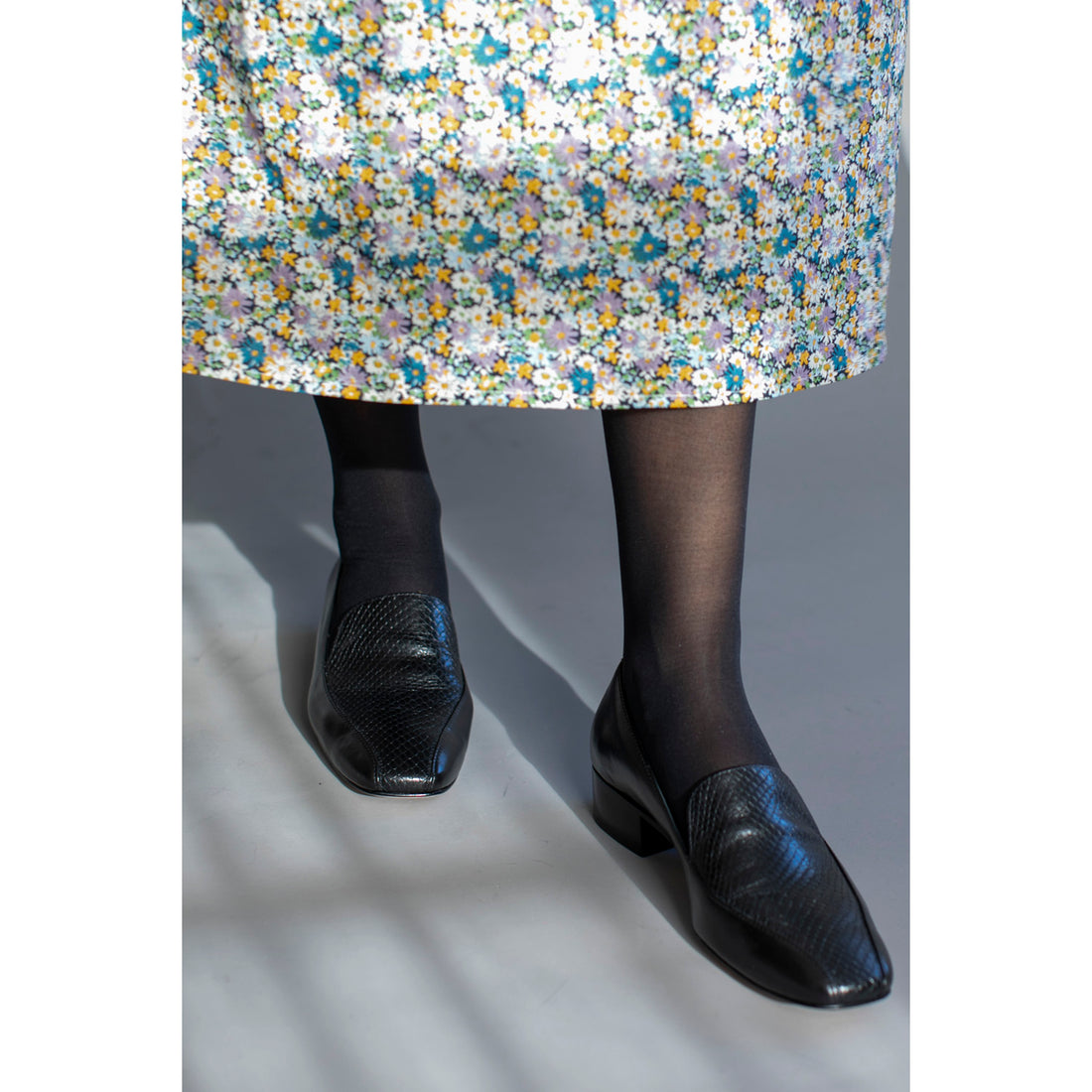 Swedish Stockings Moa Control Top Tights in Black