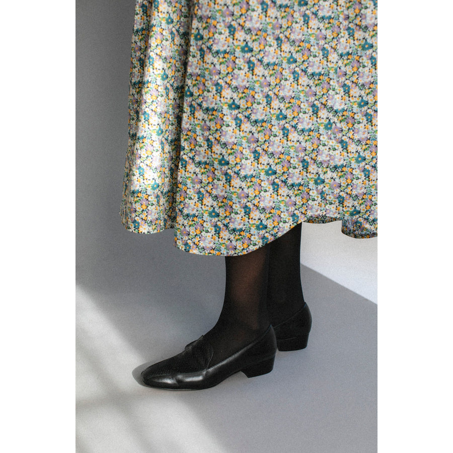 Kasmaria Tana Lawn Smock Dress in Liberty of London Libby Print