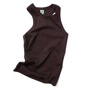 Flore Flore Hannah Tank in Choco Plum