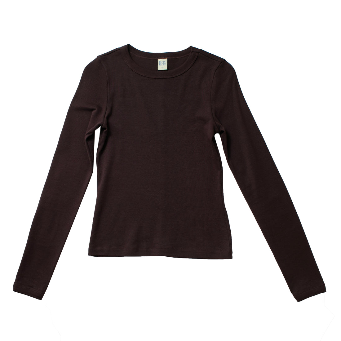 Flore Flore Max Tee in Choco Plum