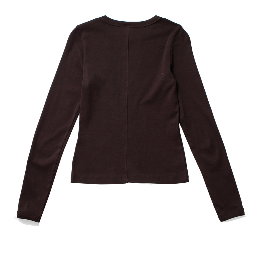 Flore Flore Max Tee in Choco Plum