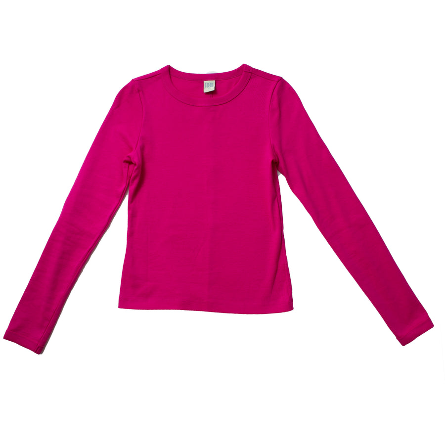 Flore Flore Max Tee in Fuchsia