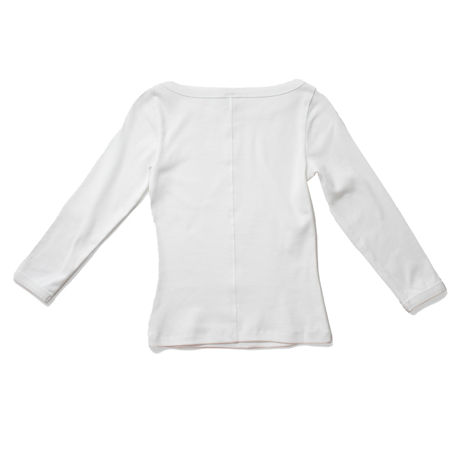 Flore Flore Steffi Tee in White