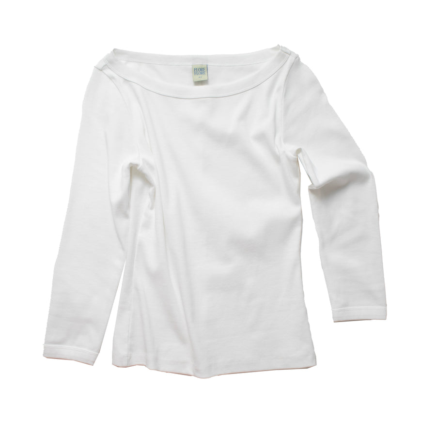 Flore Flore Steffi Tee in White