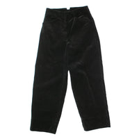 MHL. Field Trousers in Black Heavy Corduroy