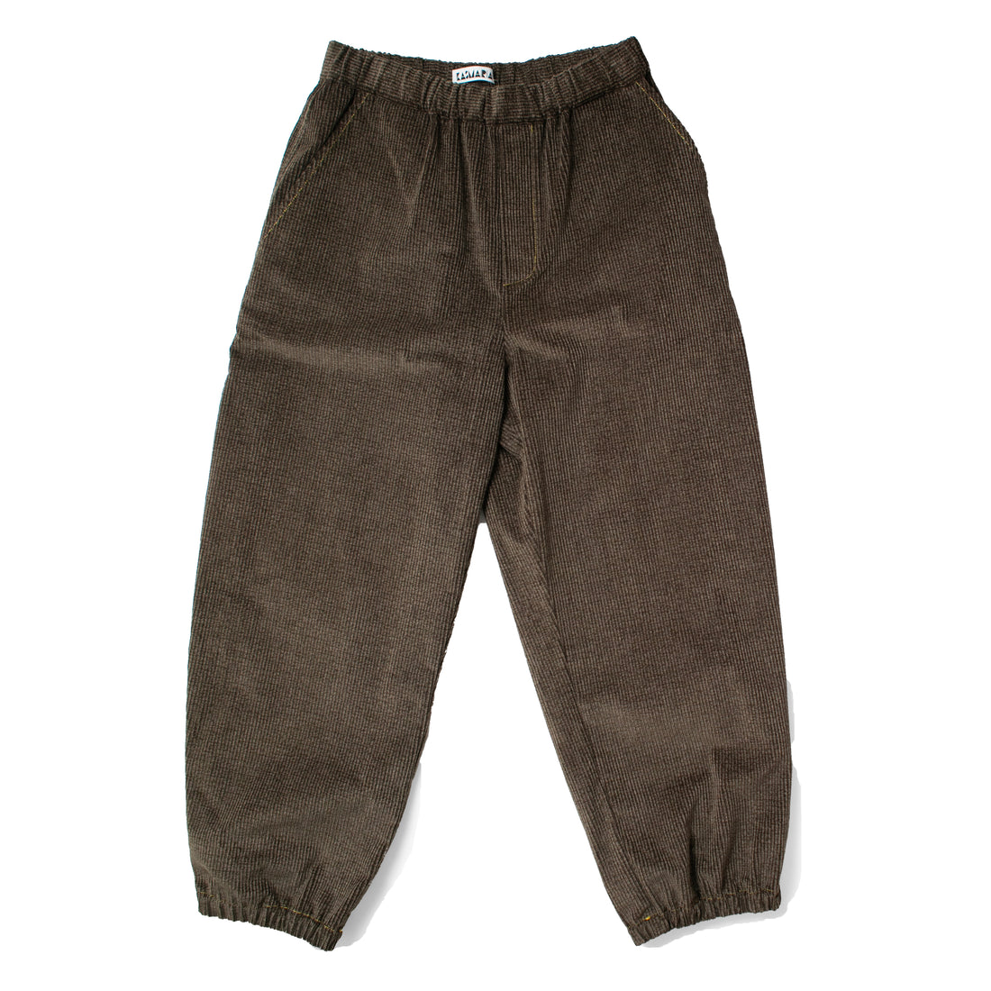 Kasmaria Elastic Waist Sweatpants in Heather Cotton Corduroy