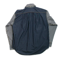 Kasmaria Combo Shirt with Tie in Check Combo