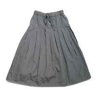 Kasmaria Pleated Skirt in Black and White Check Taffeta