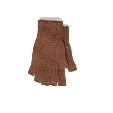 MHL. Cut Off Glove in Conker Lambswool