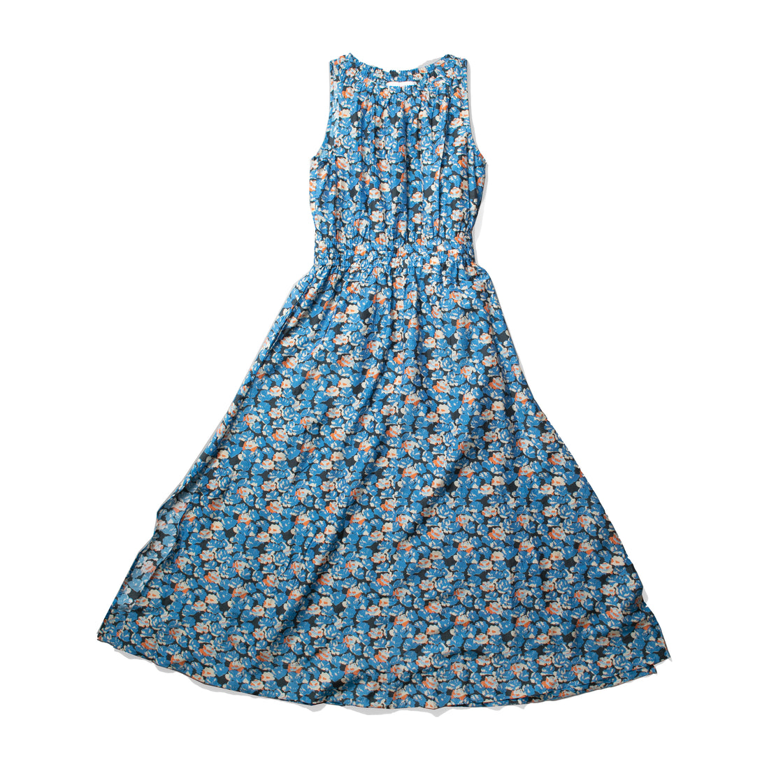 Apiece Apart Bali Tank Dress in Florette Blue