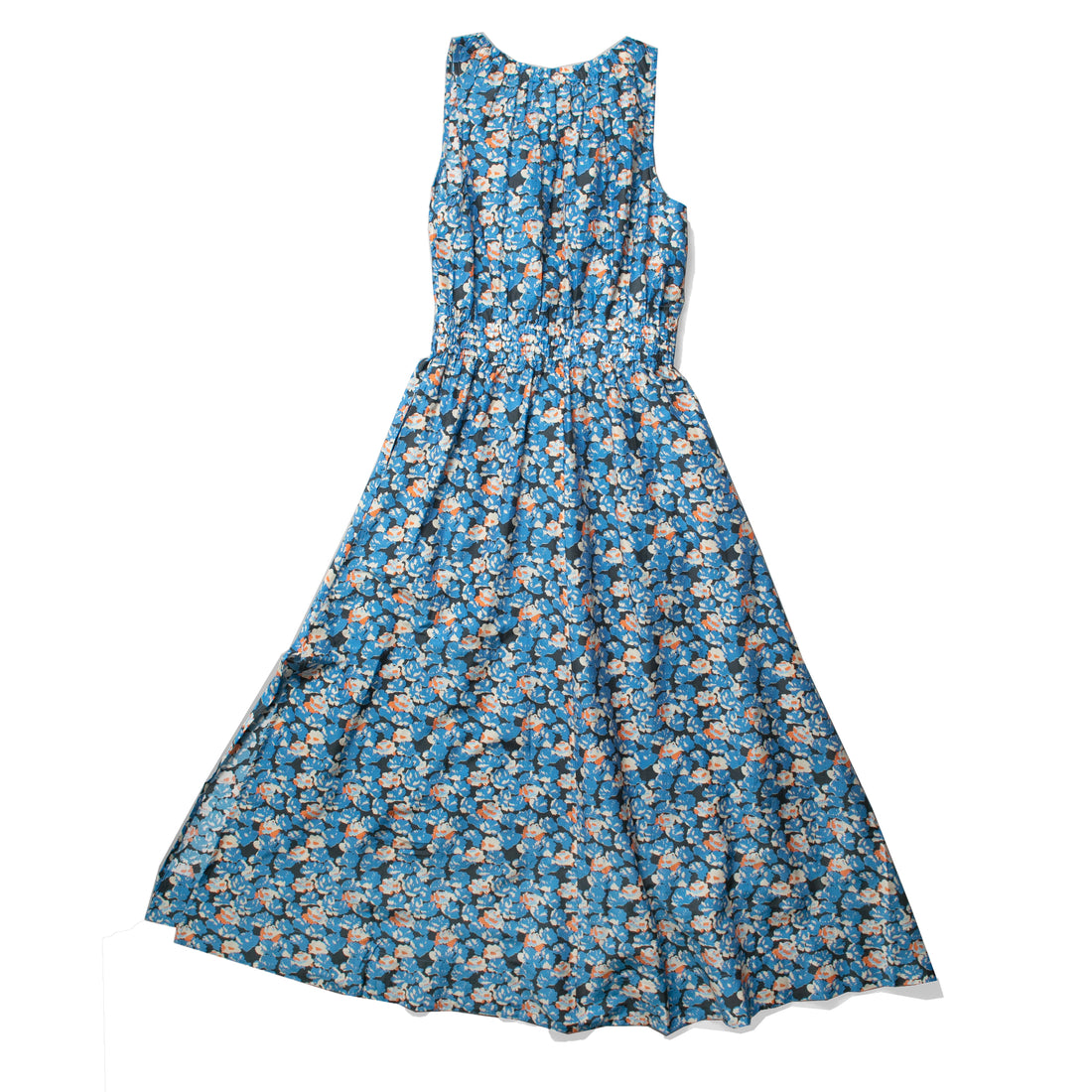 Apiece Apart Bali Tank Dress in Florette Blue