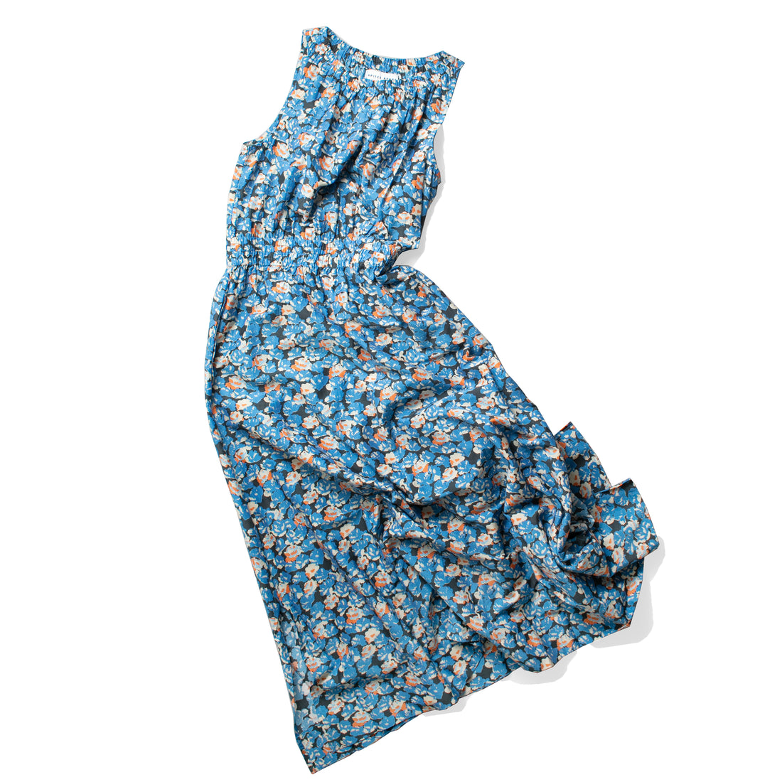 Apiece Apart Bali Tank Dress in Florette Blue