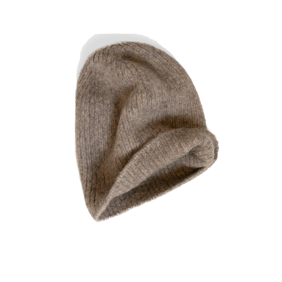 Lauren Manoogian Loft Rib Beanie in Moth