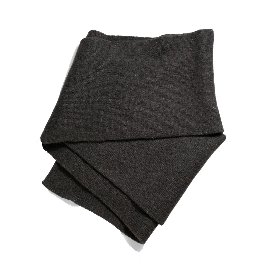 Lauren Manoogian Loft Rib Scarf in Coal